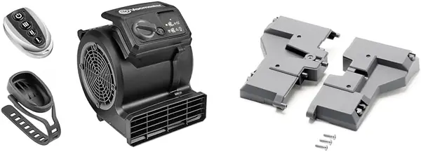 AM1202R Cardio54 Gym Bodenventilator Mounting Adaptor for