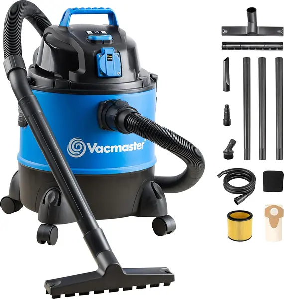 Vacmaster Nass Trockensauger 1250W 20L mit Filte