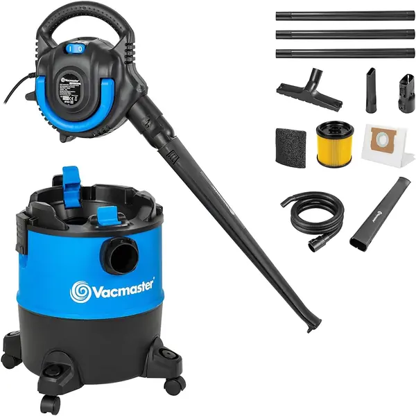 Nass-Trockensauger mit Beutel 1200W 23L für Haus Garage