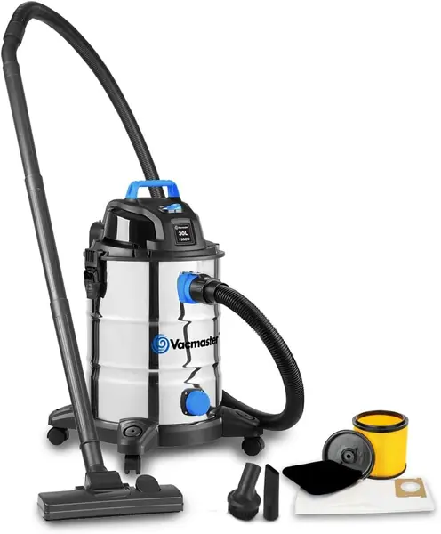Nass- und Trockensauger – 1500 W – 30 l, Edelstahl